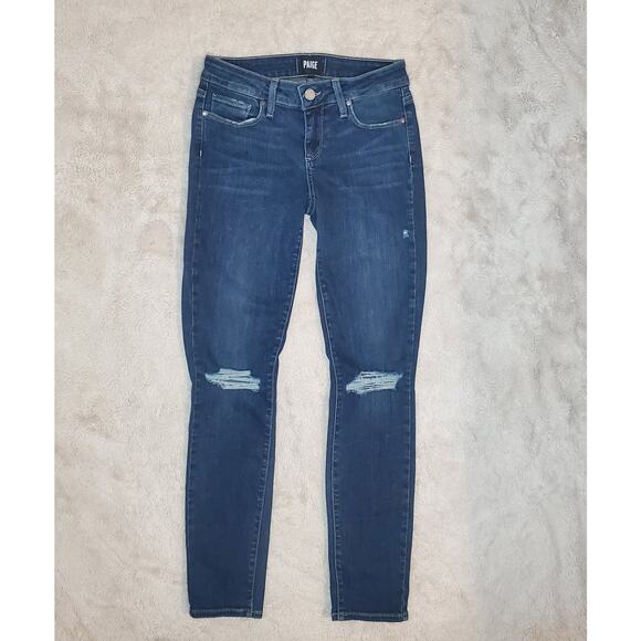 Paige Verdugo Ankle Skinny Jeans 25 / 0 - Picture 3 of 10
